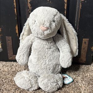 NWT Jellycat medium Bashful Shimmer Bunny